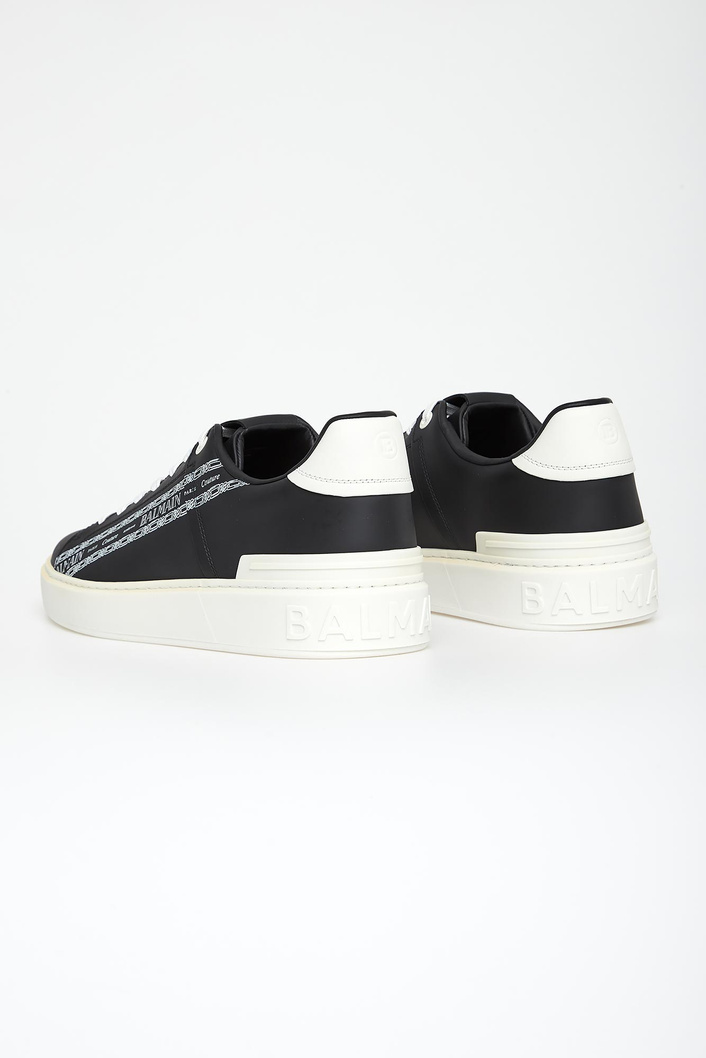 Sneakersy męskie skórzane B-Court BALMAIN