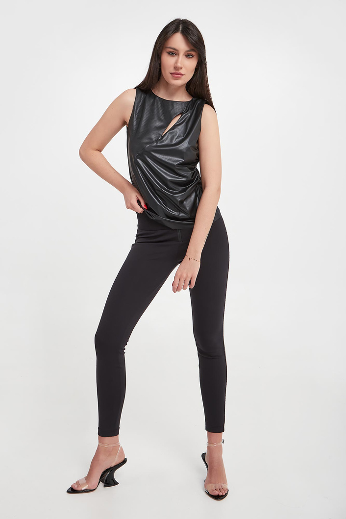 Top damski z ekoskóry SPORTALM