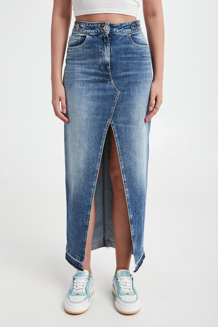 Spódnica jeansowa ELISABETTA FRANCHI