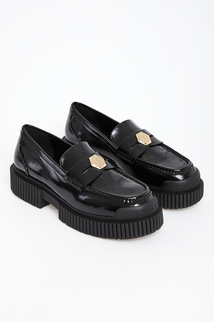 Loafersy damskie ARMANI EXCHANGE