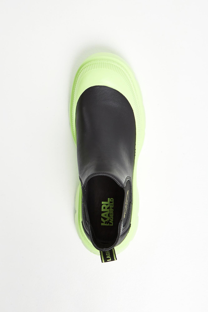 Sztyblety damskie skórzane KARL LAGERFELD