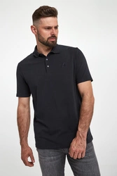 Polo męskie z logo KARL LAGERFELD