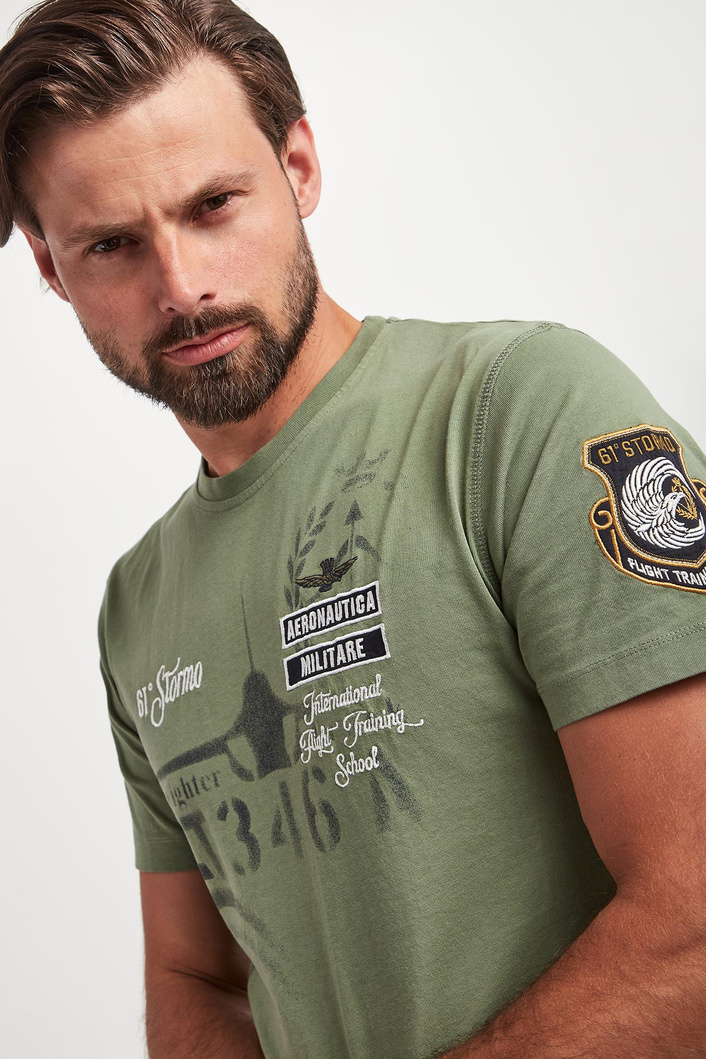 T-shirt męski AERONAUTICA MILITARE