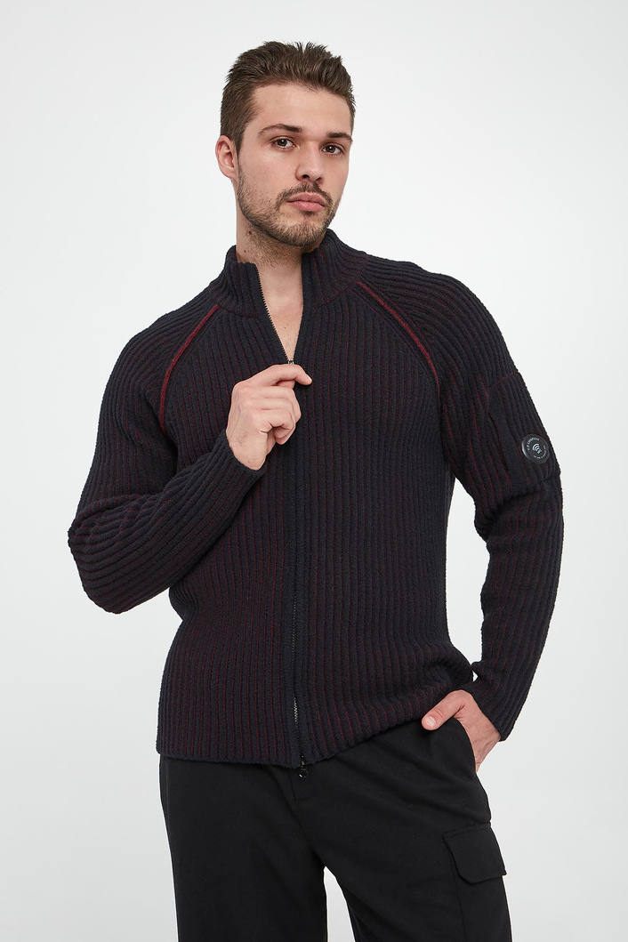 Sweter męski na zamek C.P. COMPANY