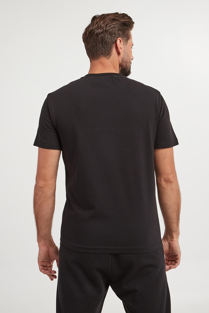 T-shirt męski z logo LES HOMMES