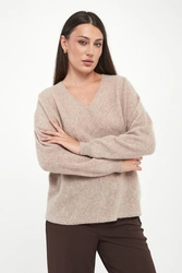 Sweter damski kaszmirowy JOSEPH RIBKOFF