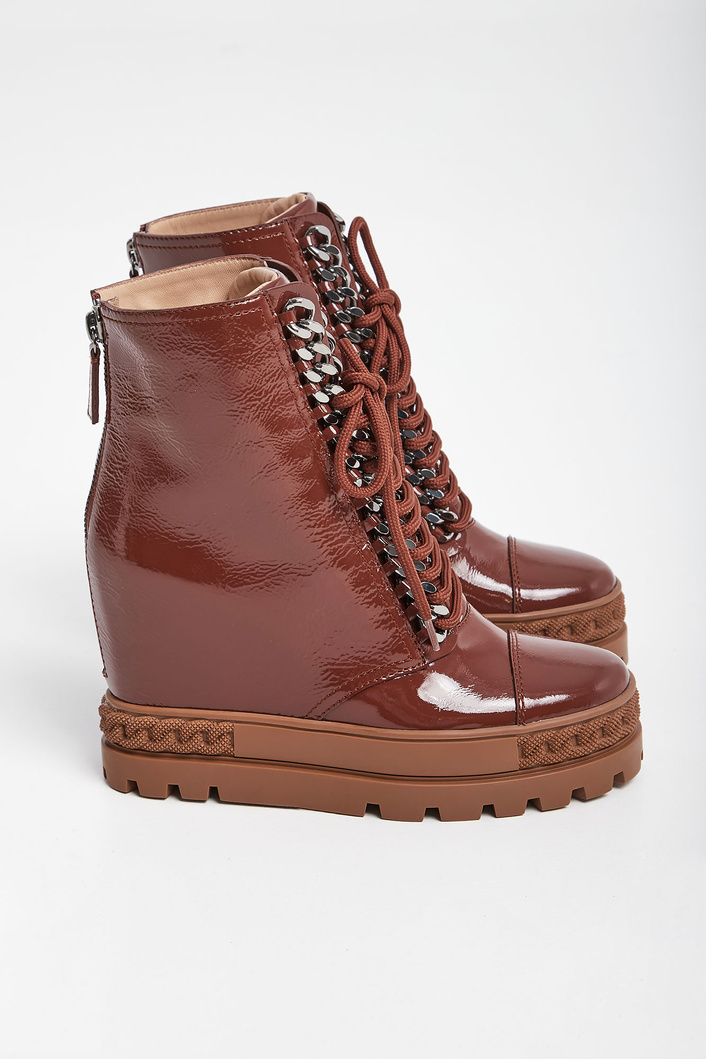 Botki skórzane CASADEI