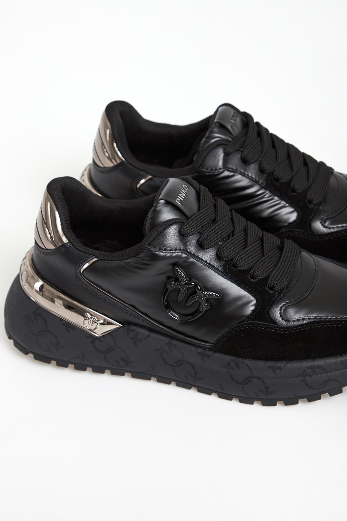 Sneakersy damskie skórzane Gem 07 PINKO