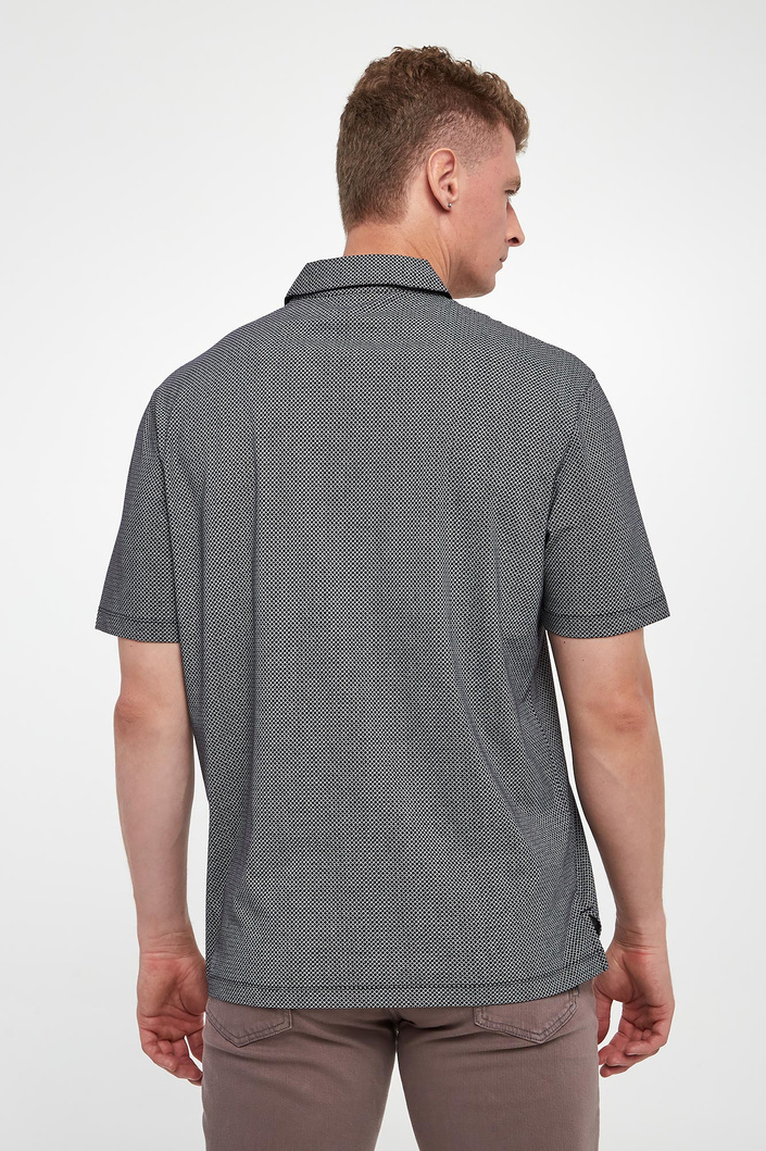 Polo męskie ze wzorem ARMANI EXCHANGE