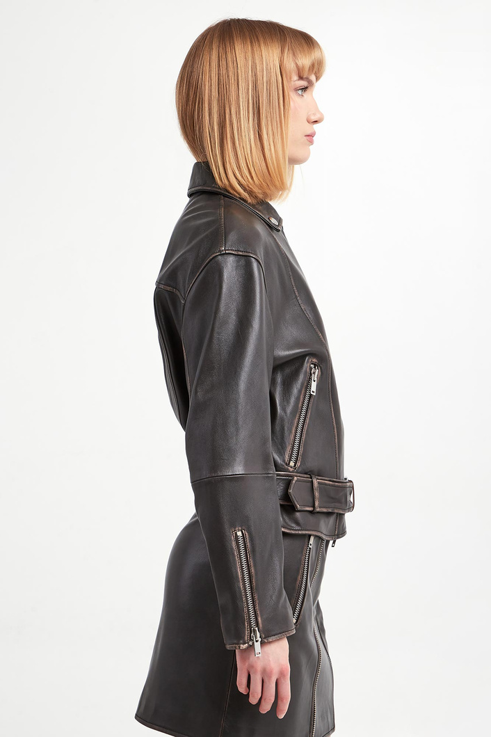 Kurtka damska skórzana Lessy WEEKEND MAX MARA