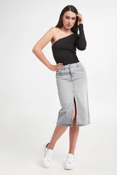 Spódnica jeansowa PATRIZIA PEPE