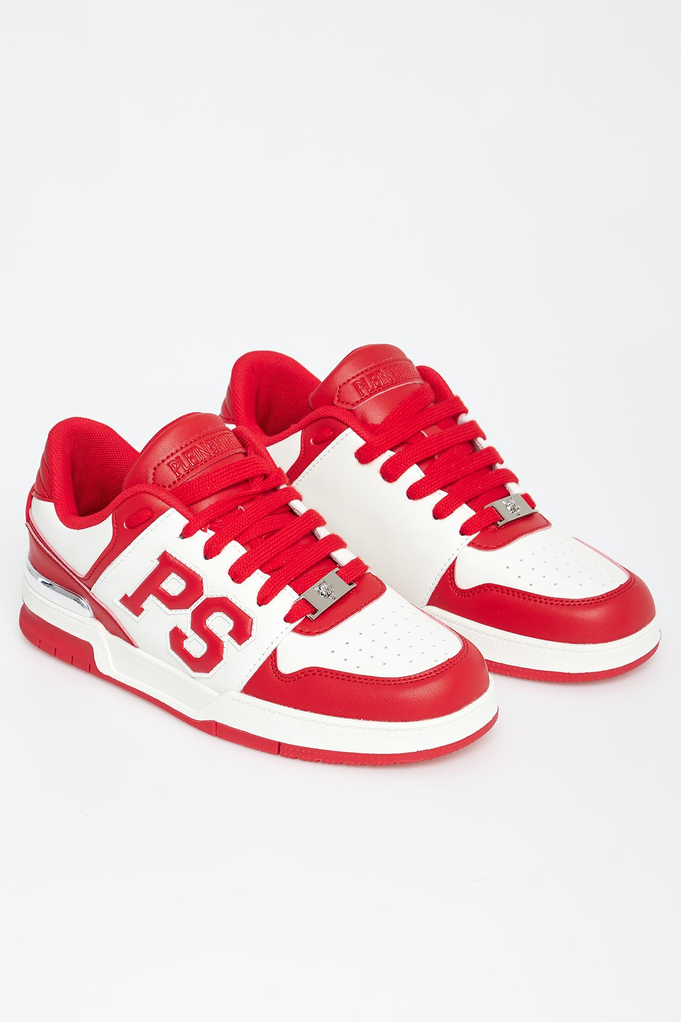 Sneakersy damskie Low Top PS PLEIN SPORT Czerwony