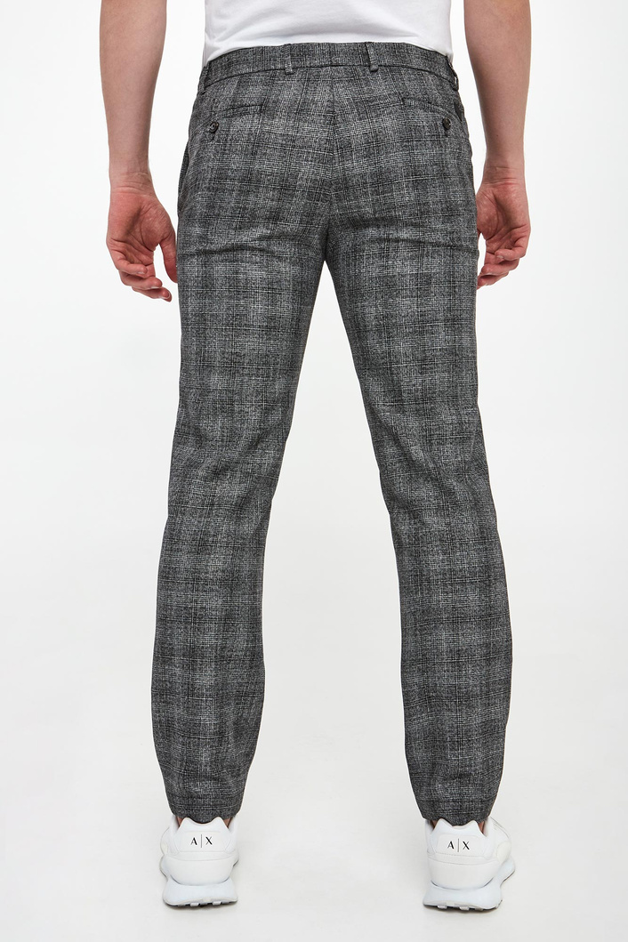 Spodnie męskie w kratkę Sake JOOP!