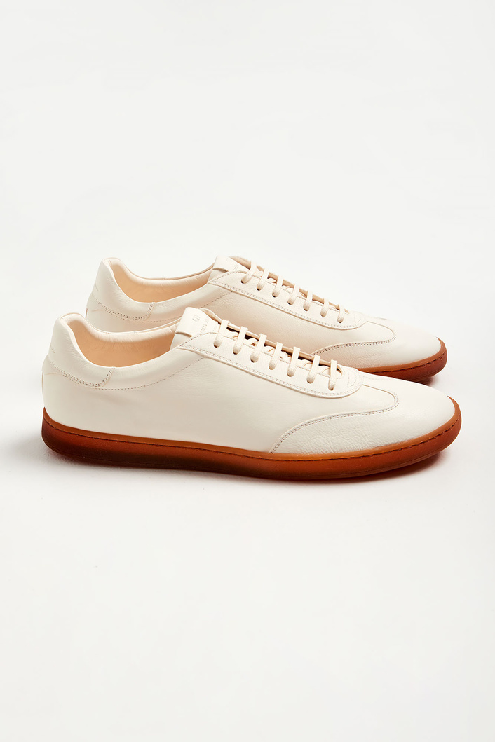 Sneakersy męskie skórzane CESARE CASADEI