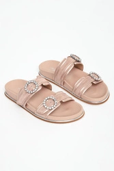 Klapki damskie skórzane BALDININI