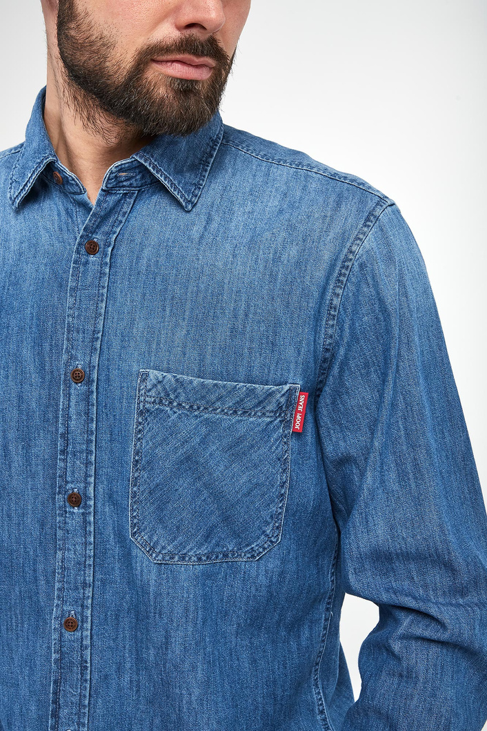 Koszula męska jeansowa Hajo-W JOOP! JEANS