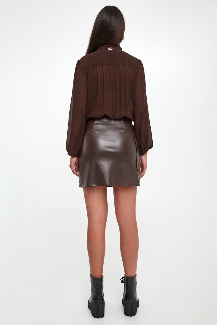 Sukienka z ekoskóry LIU JO