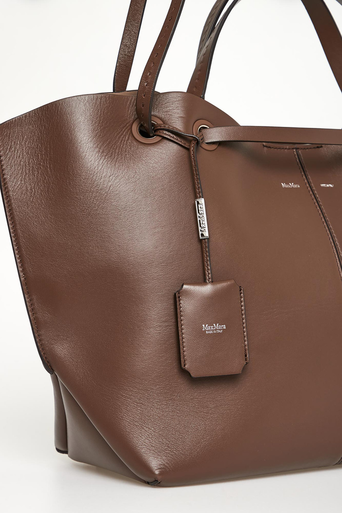 Torebka skórzana shopper Mixeddoubles MAX MARA ACCESSORI