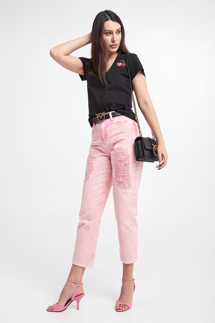 T-shirt damski Turbato PINKO