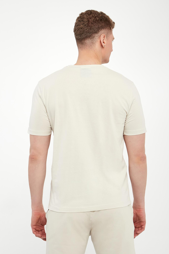 T-shirt męski z logo AERONAUTICA MILITARE