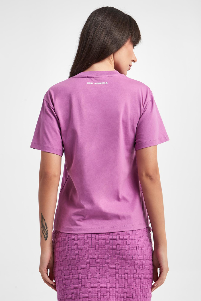 T-shirt damski KARL LAGERFELD