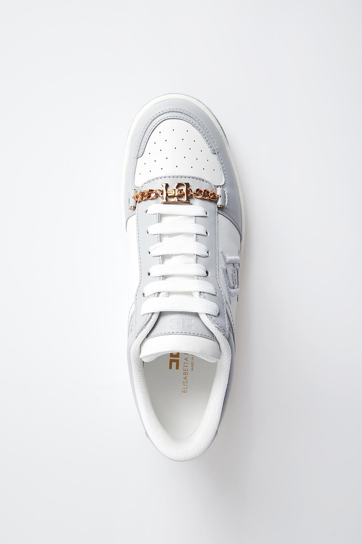 Sneakersy damskie skórzane ELISABETTA FRANCHI