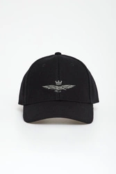 Czapka z daszkiem męska wełniana AERONAUTICA MILITARE