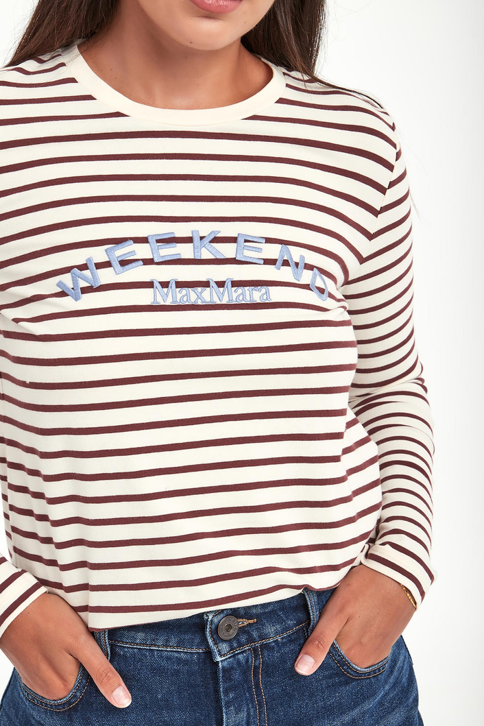 Longsleeve damski w paski Cestino WEEKEND MAX MARA