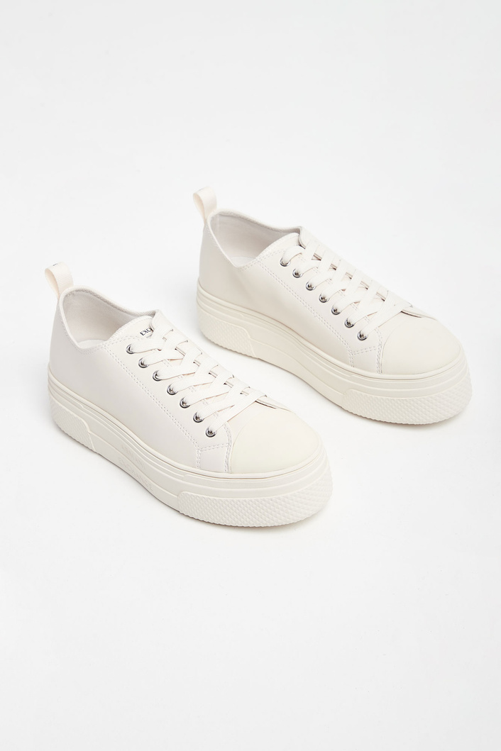 Sneakersy skórzane ARMANI EXCHANGE