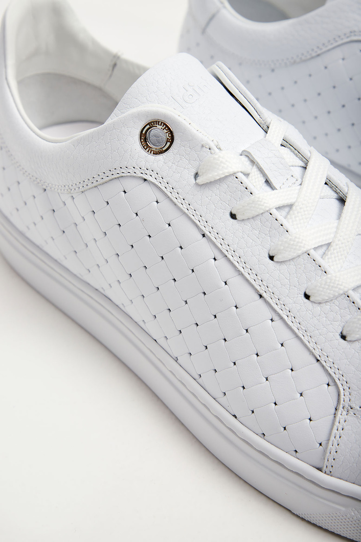 Sneakersy męskie skórzane BALDININI