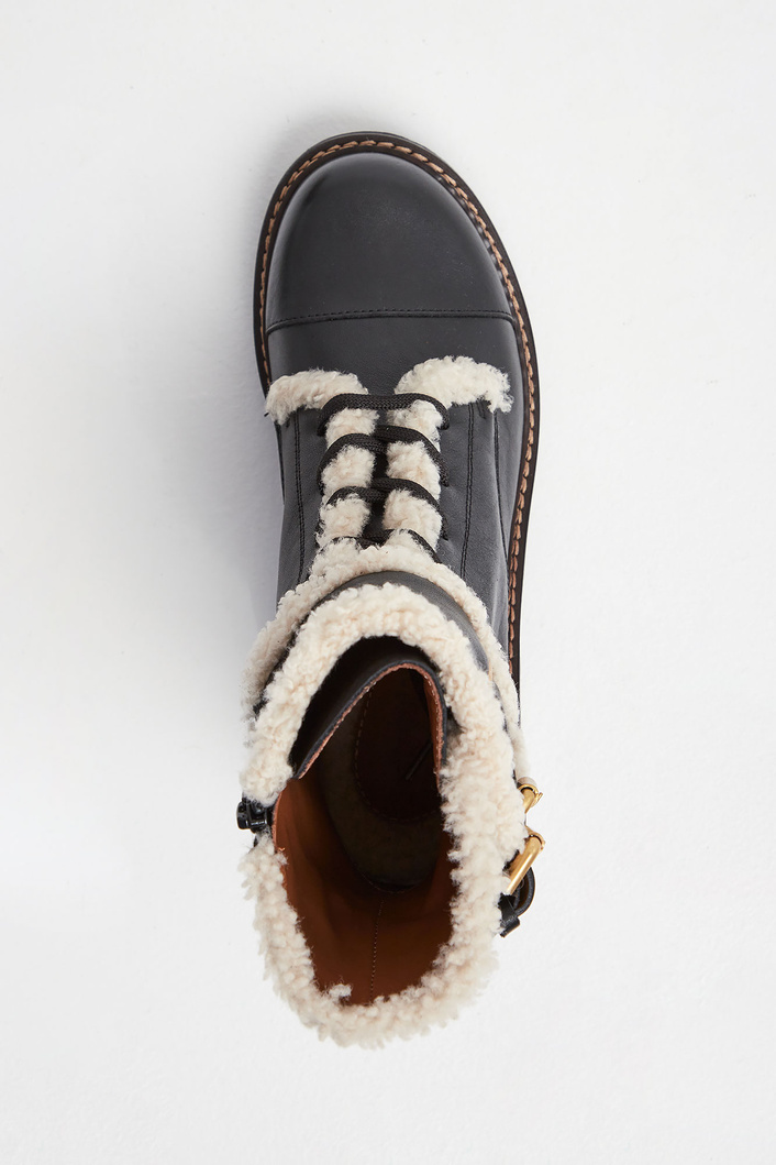 Trapery skórzane SEE BY CHLOÉ