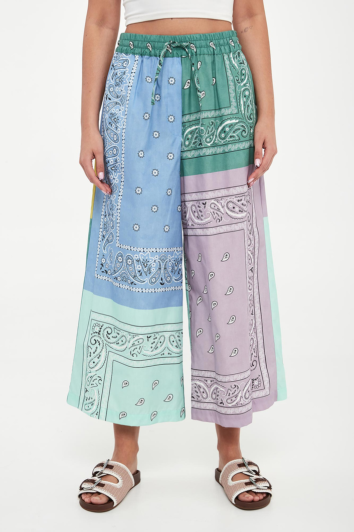 Spodnie damskie z wzorem paisley Pepe WEEKEND MAX MARA