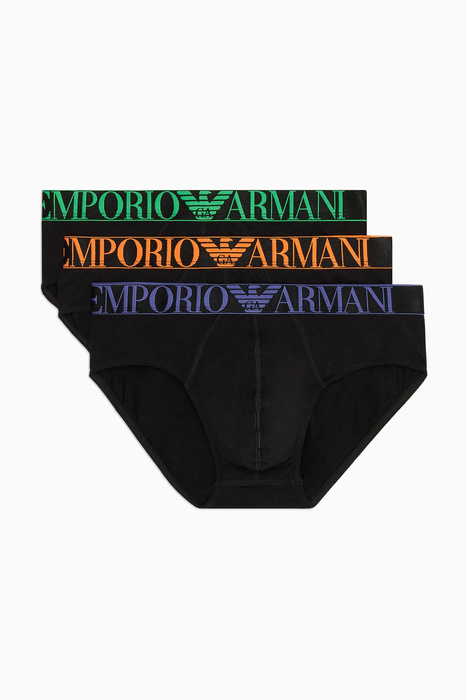 Slipy męskie 3-PAK EMPORIO ARMANI UNDERWEAR