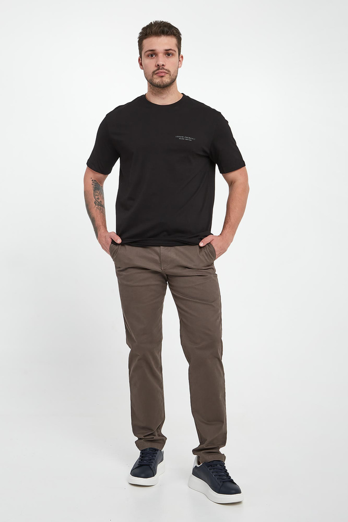 T-shirt męski z logo ARMANI EXCHANGE