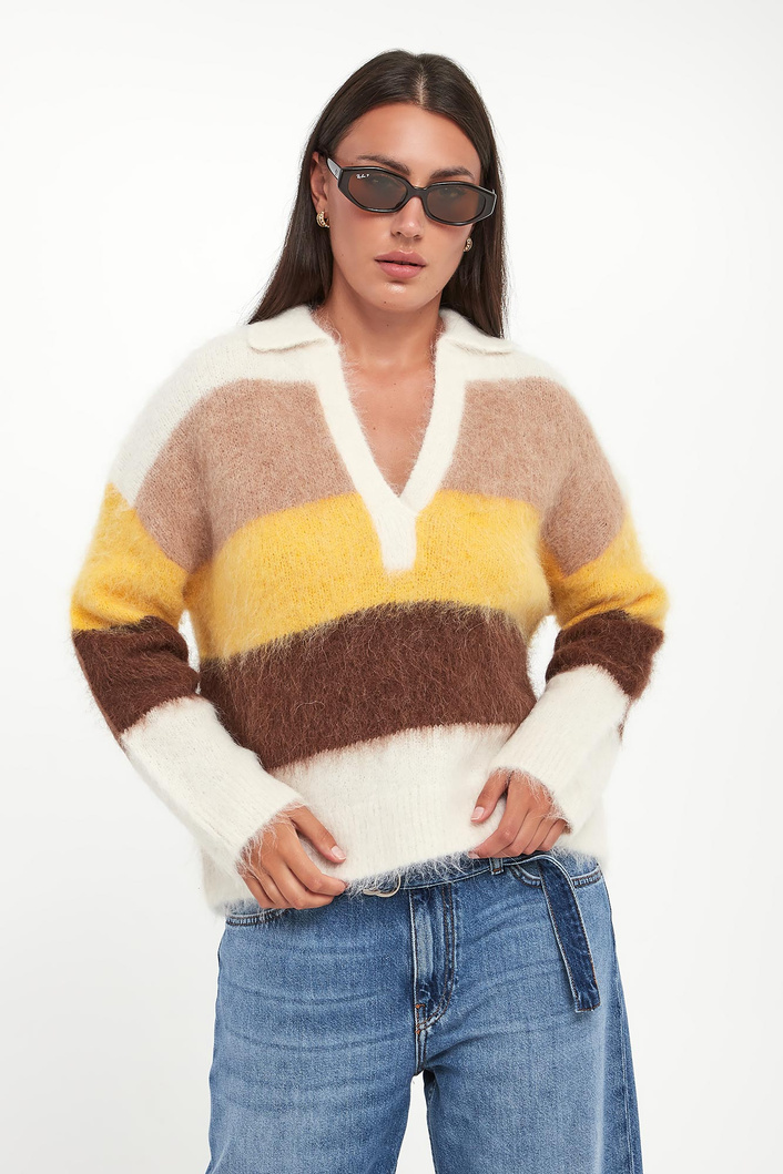 Sweter damski z alpaki Strillo PINKO