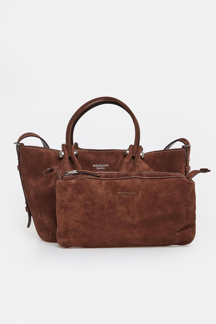 Torebka zamszowa Rio WEEKEND MAX MARA