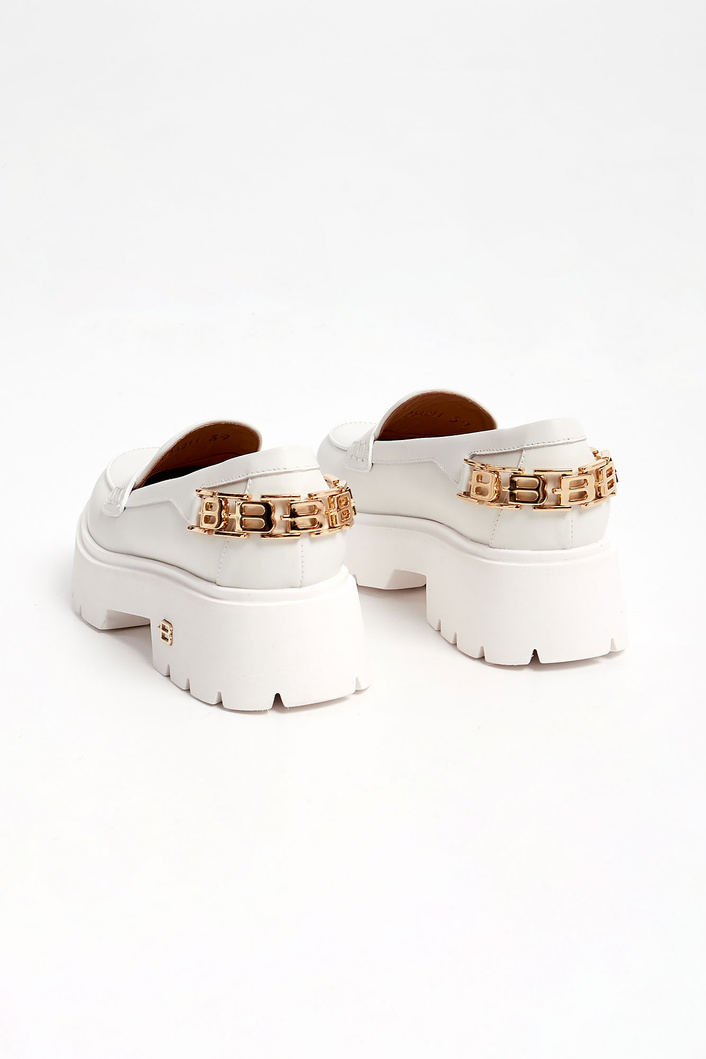 Mokasyny skórzane BALDININI