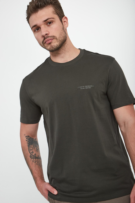 T-shirt męski z logo ARMANI EXCHANGE
