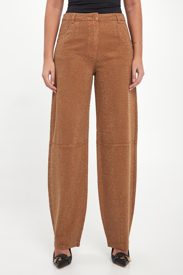 Jeansy damskie z cyrkoniami ELISABETTA FRANCHI