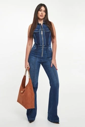 Kombinezon damski jeansowy ELISABETTA FRANCHI