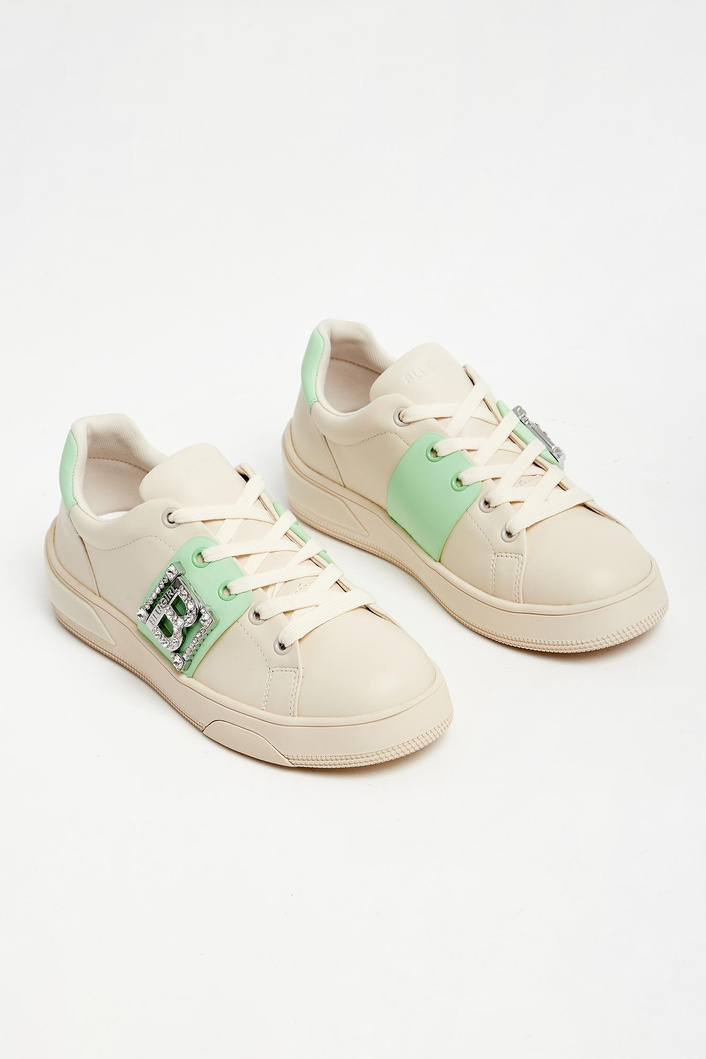 Sneakersy skórzane BLUGIRL BLUMARINE