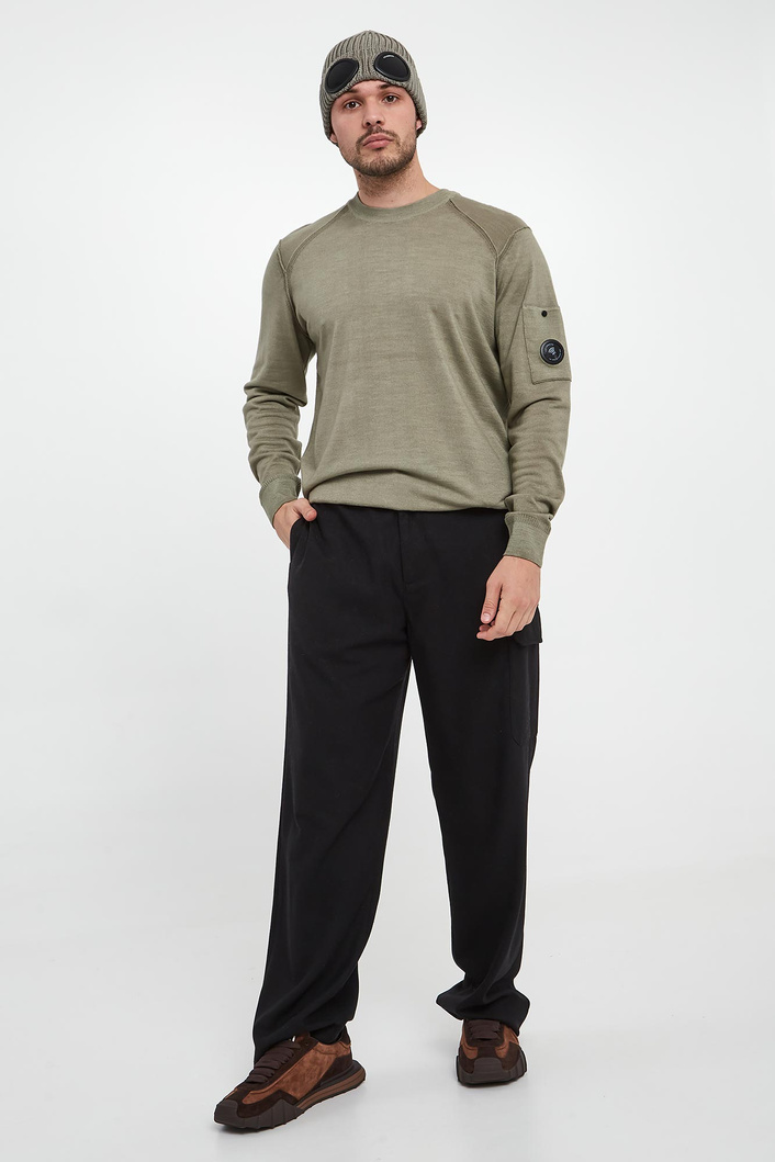 Sweter męski z wełny merino C.P. COMPANY