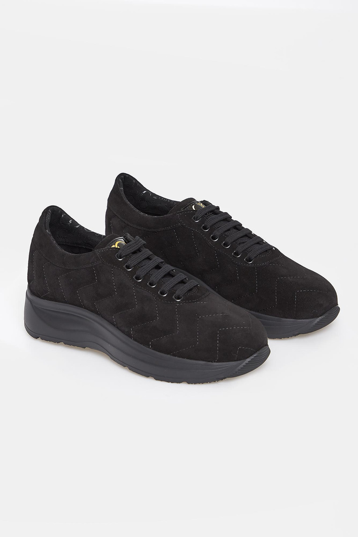 Sneakersy damskie zamszowe CESARE CASADEI