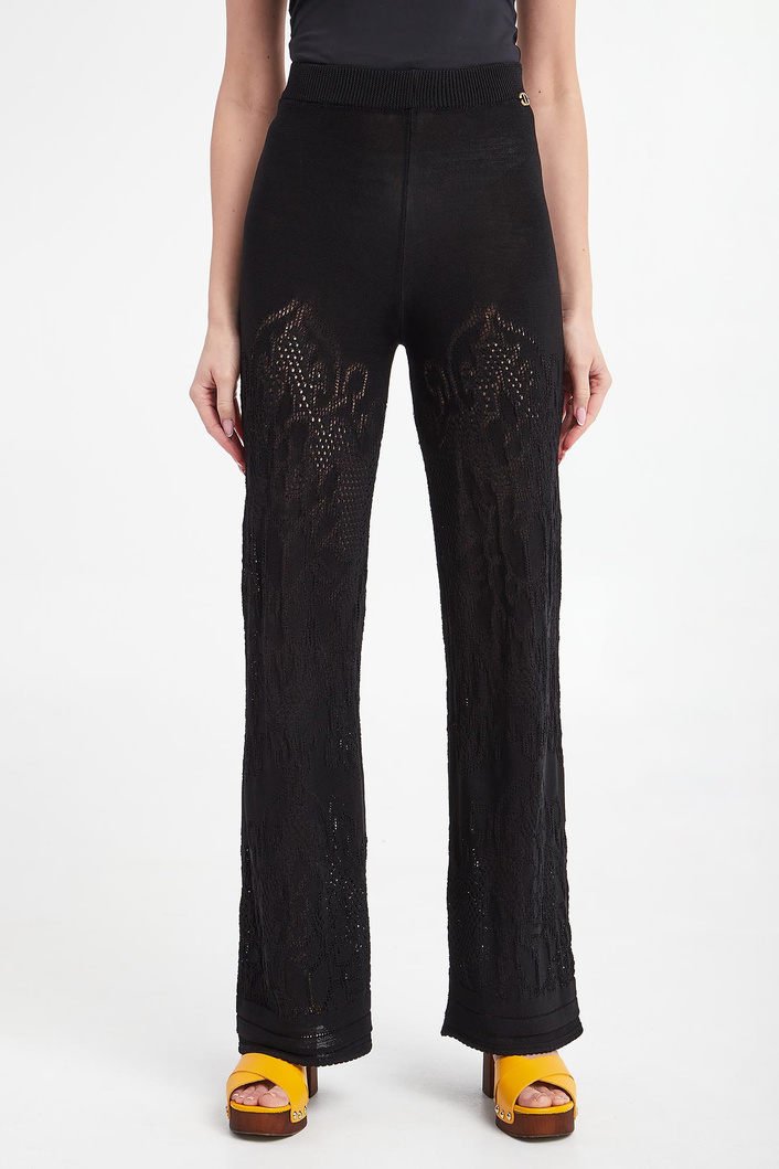 Spodnie damskie ażurowe TWINSET