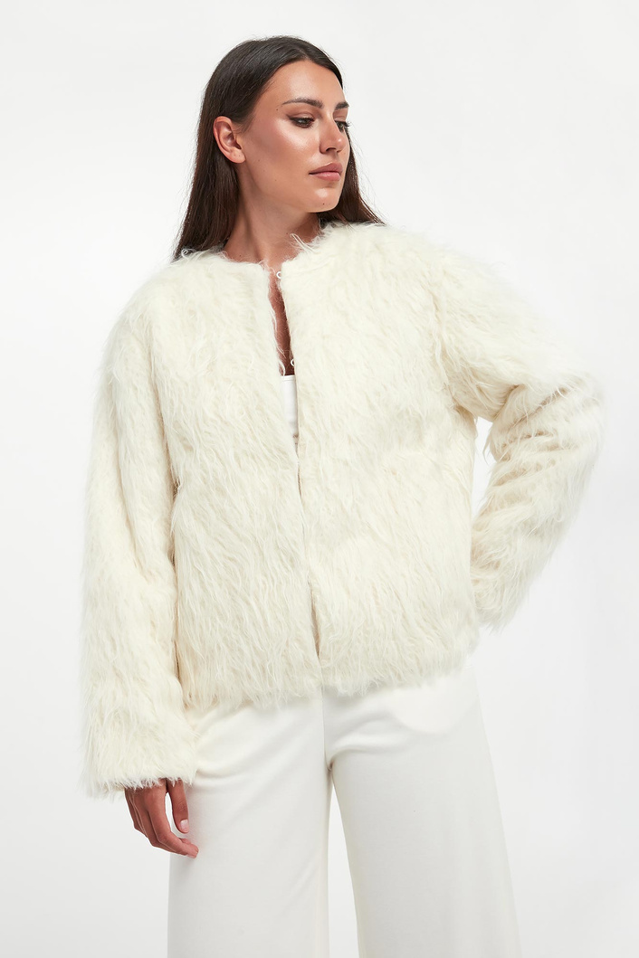 Kożuch damski wełniany PESERICO