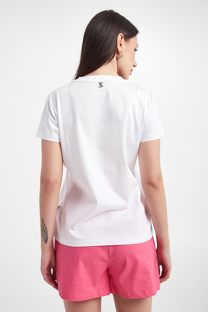 T-shirt damski TWINSET ACTITUDE