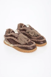 Sneakersy damskie z futerkiem PINKO