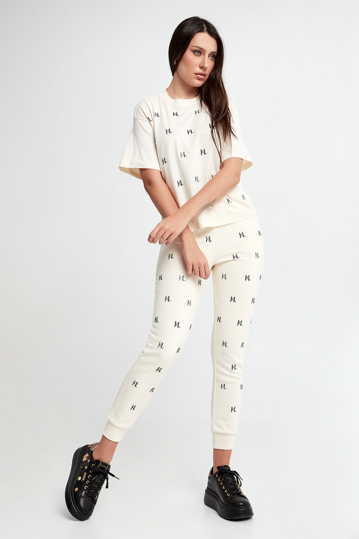 T-shirt damski KARL LAGERFELD