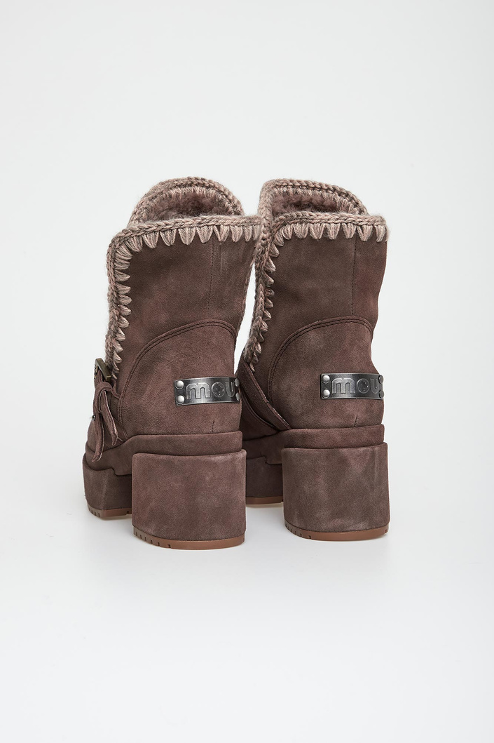 Botki damskie skórzane MOU