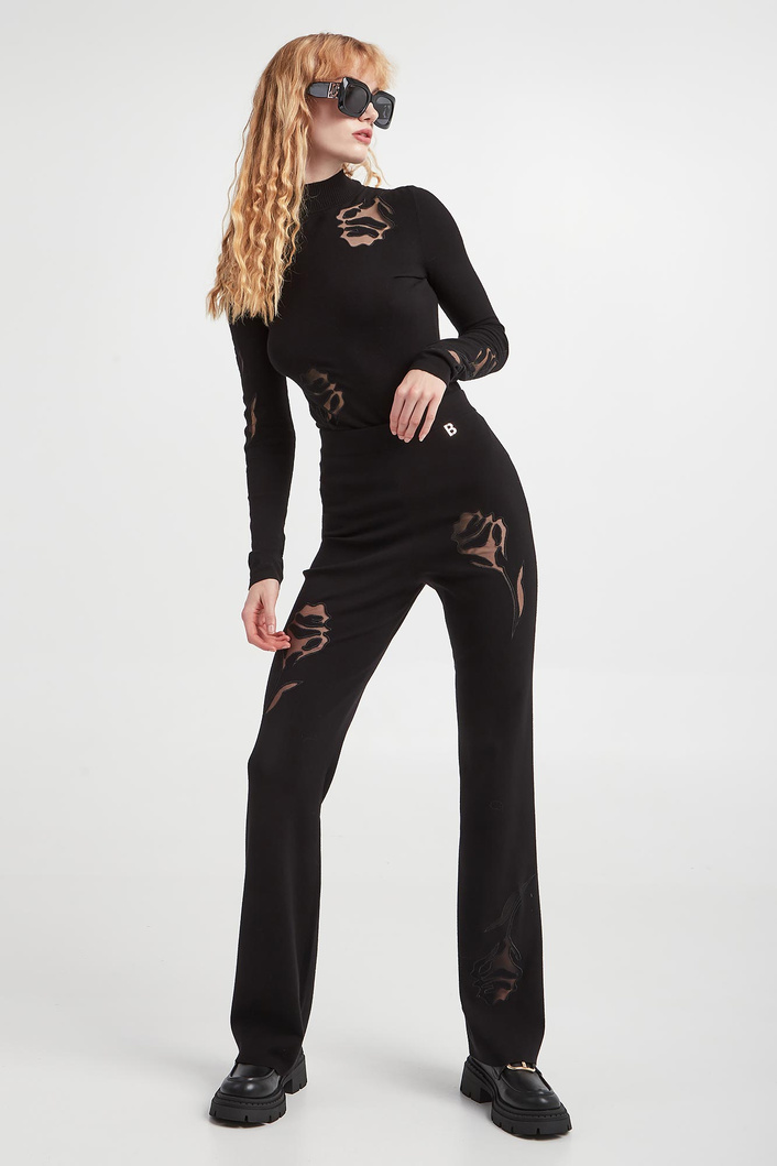 Spodnie damskie dzianinowe BLUGIRL BLUMARINE